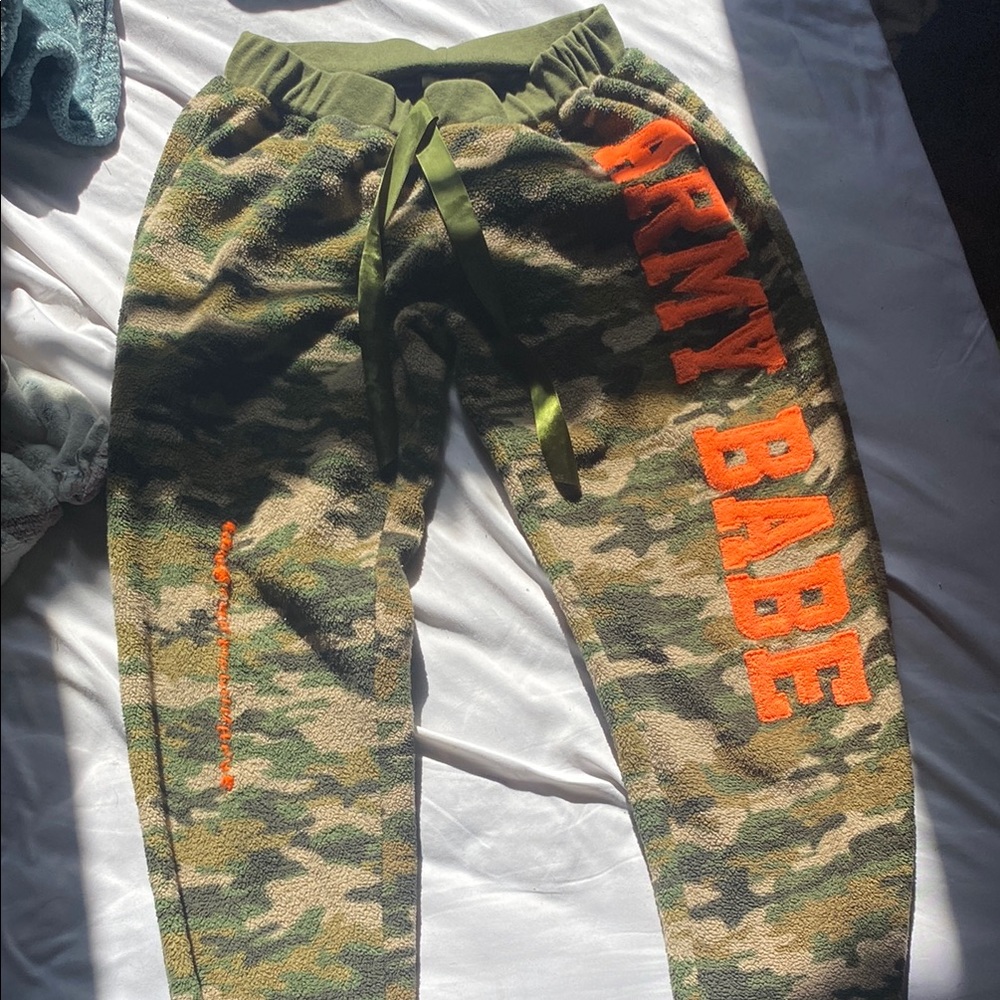 Army Babe Camouflage Kids Joggers